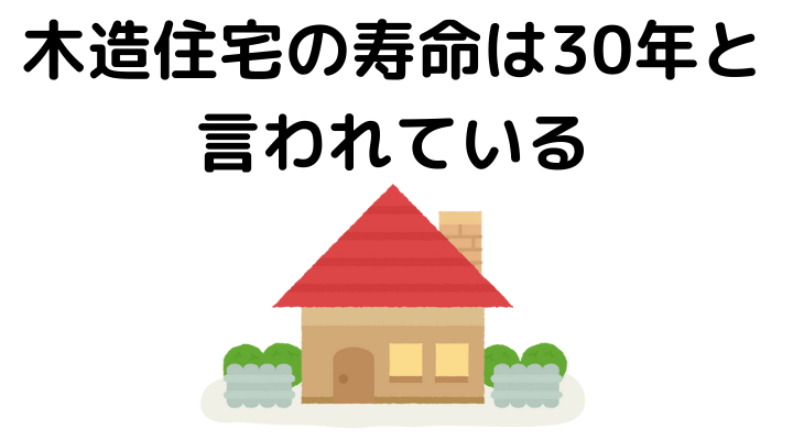 木造住宅は何年住める？｜寿命は30年と言われている