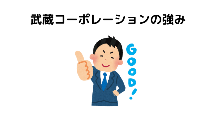 武蔵コーポレーションの強み