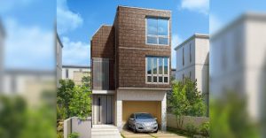 デシオ3階建てプランの外観画像